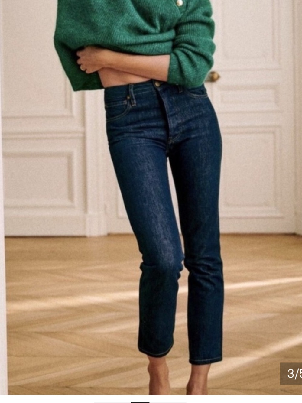 Sezane Brut Sexy Indigo Women's Jeans